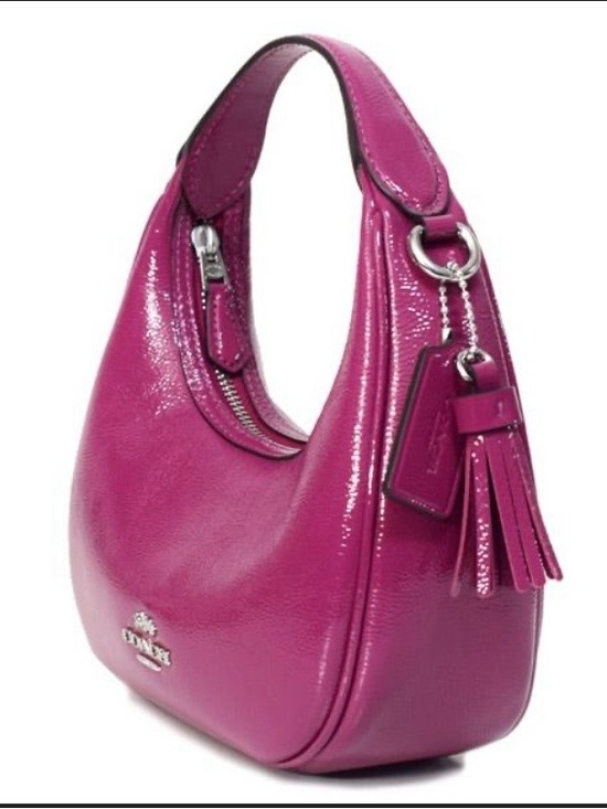 Coach “Carmen” Mini Crinkled Leather Crossbody NWT - Picture 11 of 15